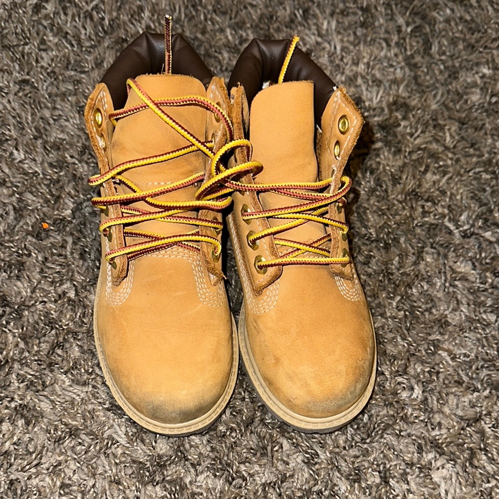 Timberland Kids Boots in Tan and Brown